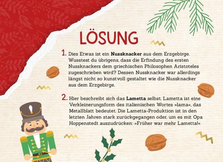 Produktbild: 24 Adventsr&auml;tsel I Der besondere Adventskalender