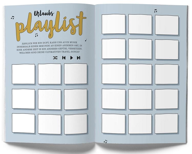 Produktbild: GuideMe Reisetagebuch Travel Memories „Meine Reisen“