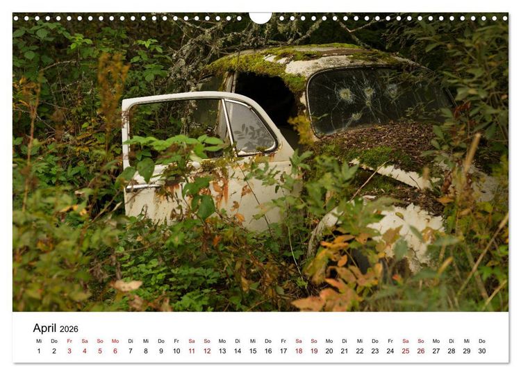 Produktbild: Rostende Legenden (Wandkalender 2026 DIN A3 quer), CALVENDO Monatskalender