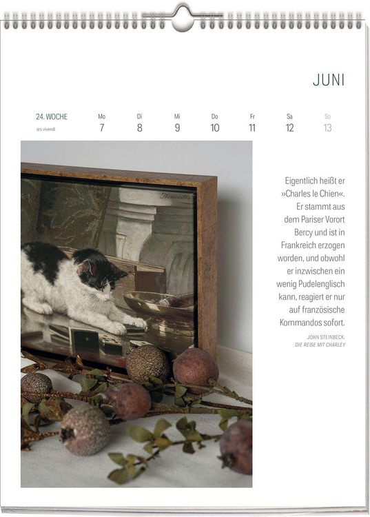 Produktbild: ars vivendi Literatur Kalender 2027
