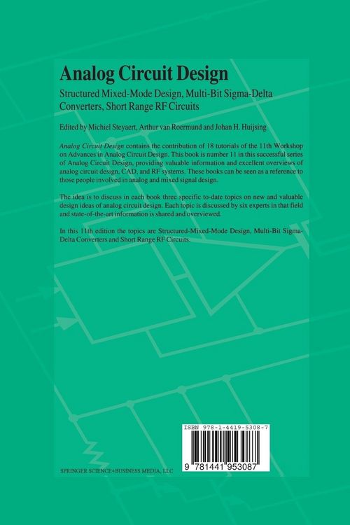 Produktbild: Analog Circuit Design
