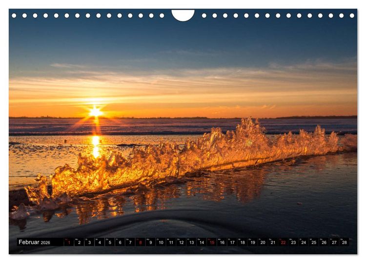 Produktbild: Vorpommern zwichen Tag und Nacht (Wandkalender 2026 DIN A4 quer), CALVENDO Monatskalender