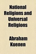 Produktbild: National Religions and Universal Religions