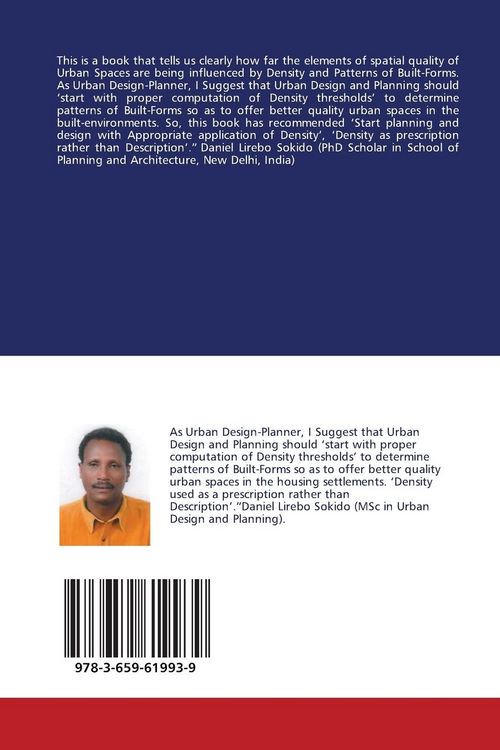 Produktbild: Density in Relation to Built-Forms and Spatial Quality of Urban Spaces