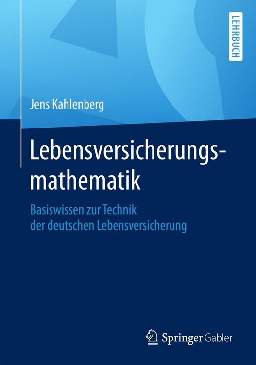 Produktbild: Lebensversicherungsmathematik