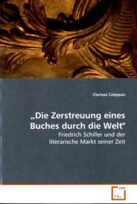 Produktbild: Cz&ouml;ppan, C: "Die Zerstreuung eines Buches durch die Welt"