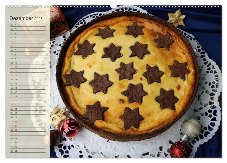 Produktbild: Kuchen, Keks und Co: Frau Bennos Leckereien f&uuml;r das ganze Jahr (Wandkalender 2026 DIN A2 quer), CALVENDO Monatskalender