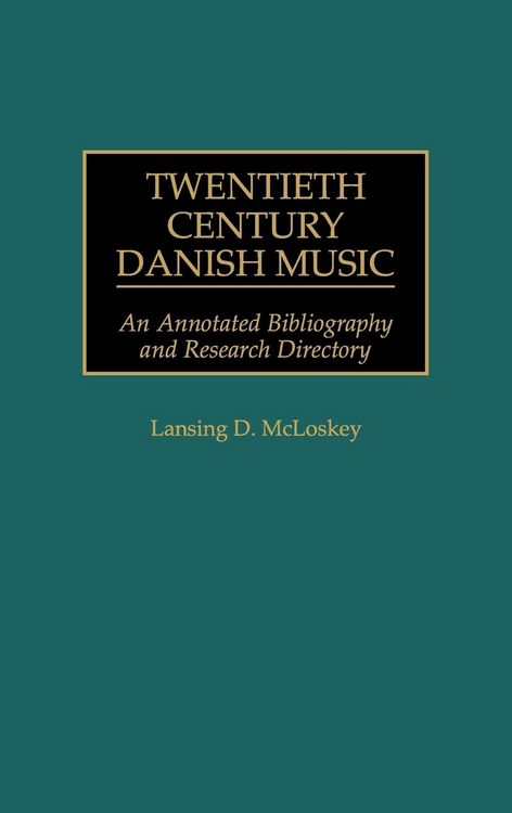 Produktbild: Twentieth Century Danish Music