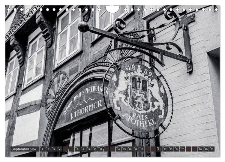 Produktbild: Ein Blick auf Osterode am Harz (Wandkalender 2026 DIN A4 quer), CALVENDO Monatskalender