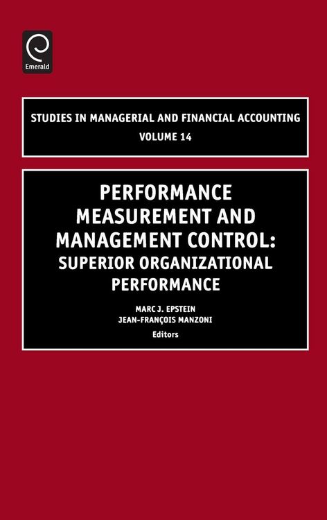 Produktbild: Performance Measurement and Management Control