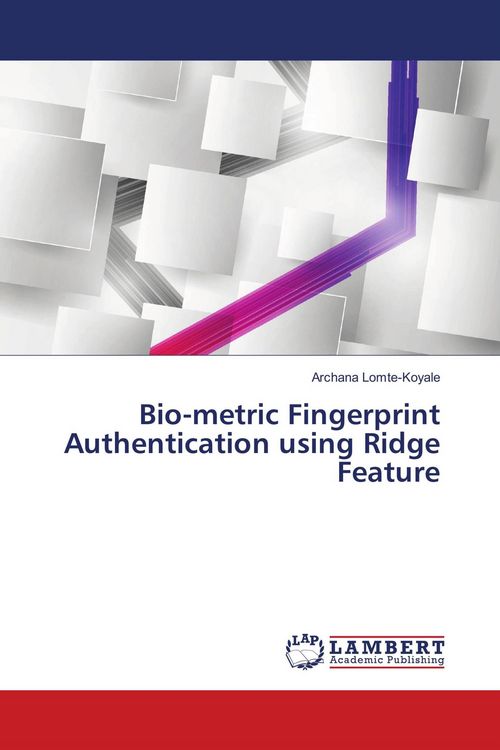 Produktbild: Bio-metric Fingerprint Authentication using Ridge Feature