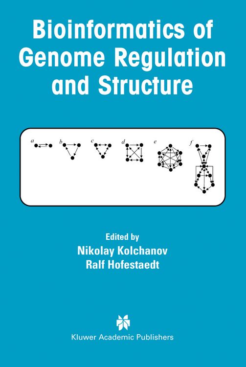 Produktbild: Bioinformatics of Genome Regulation and Structure