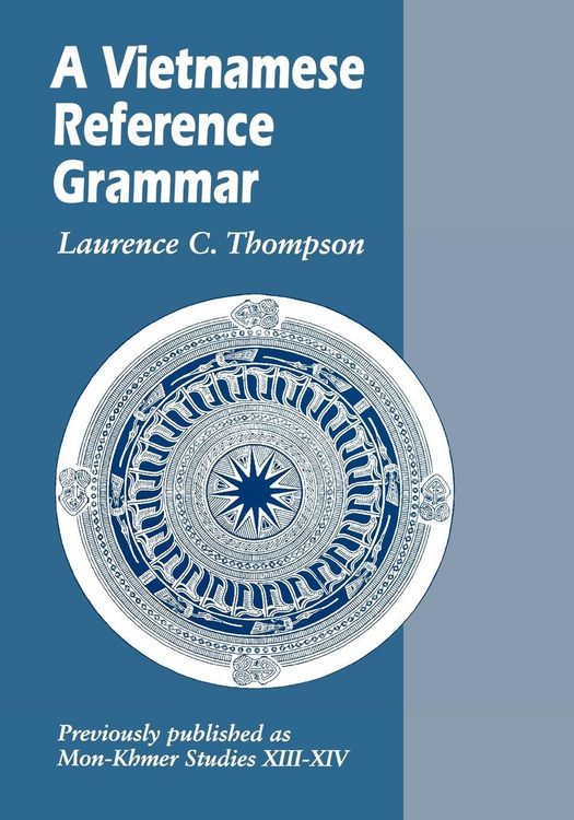 Produktbild: A Vietnamese Reference Grammar
