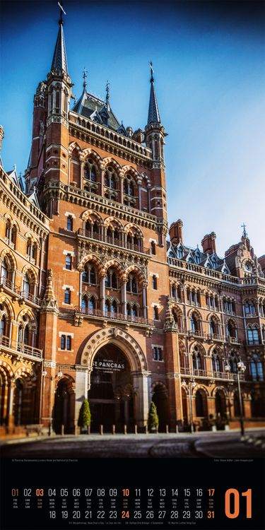 Produktbild: Inside London Kalender 2027