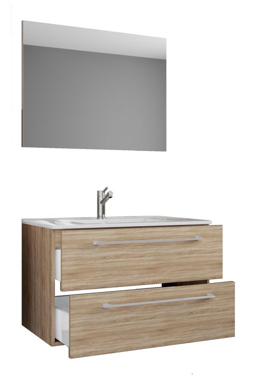 Produktbild: 3-tlg. Waschplatz Waschtisch Badinos Schublade SP