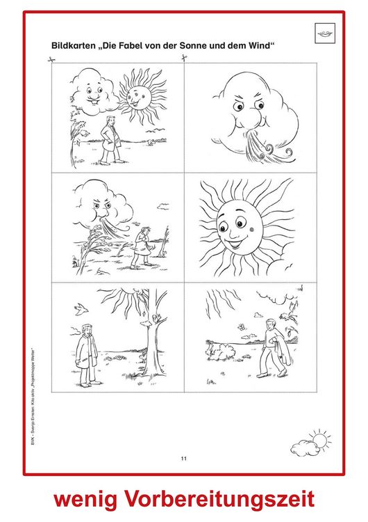 Produktbild: Kita aktiv Projektmappe Wetter