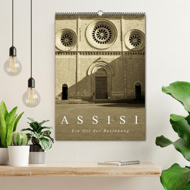 Produktbild: Assisi. Ein Ort der Besinnung. (Wandkalender 2026 DIN A2 hoch), CALVENDO Monatskalender