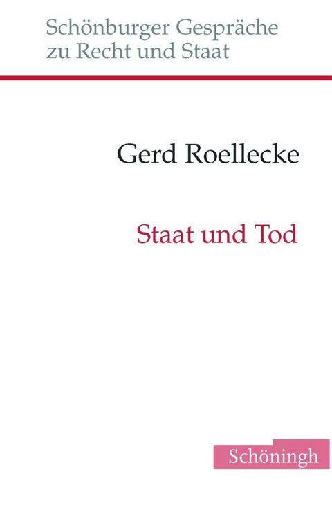 Produktbild: Staat und Tod