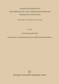 Produktbild: Die Messung von Gewebetemperaturen mittels Temperaturstrahlung