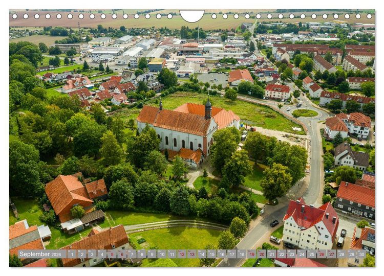Produktbild: Ein Blick auf Leinefelde-Worbis (Wandkalender 2026 DIN A4 quer), CALVENDO Monatskalender