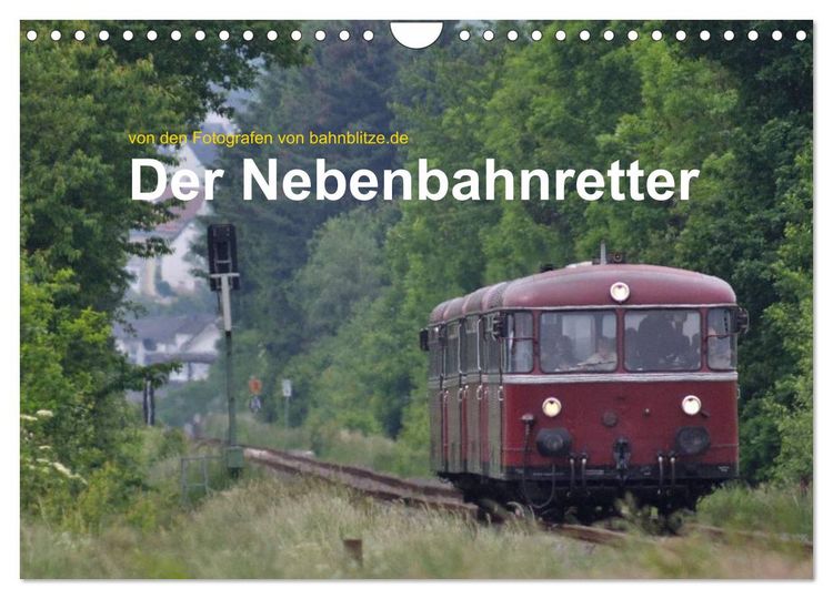 Produktbild: Der Nebenbahnretter (Wandkalender 2026 DIN A4 quer), CALVENDO Monatskalender