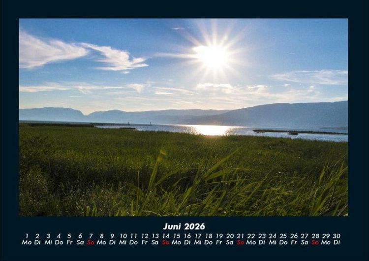 Produktbild: Landschaftskalender 2026 Fotokalender DIN A4