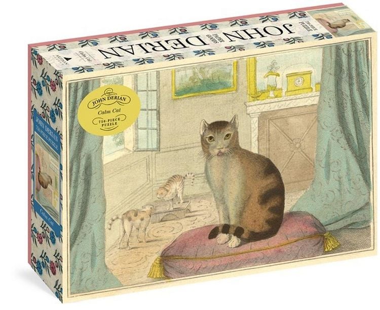 Produktbild: John Derian Paper Goods: Calm Cat 750-Piece Puzzle
