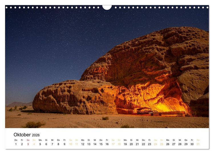 Produktbild: Jordanien - Land zwischen Antike und Moderne (Wandkalender 2026 DIN A3 quer), CALVENDO Monatskalender