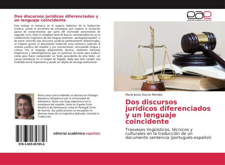 Produktbild: Dos discursos jur&iacute;dicos diferenciados y un lenguaje coincidente