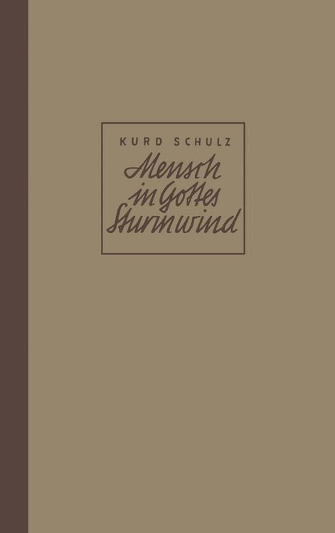 Produktbild: Mensch in Gottes Sturmwind