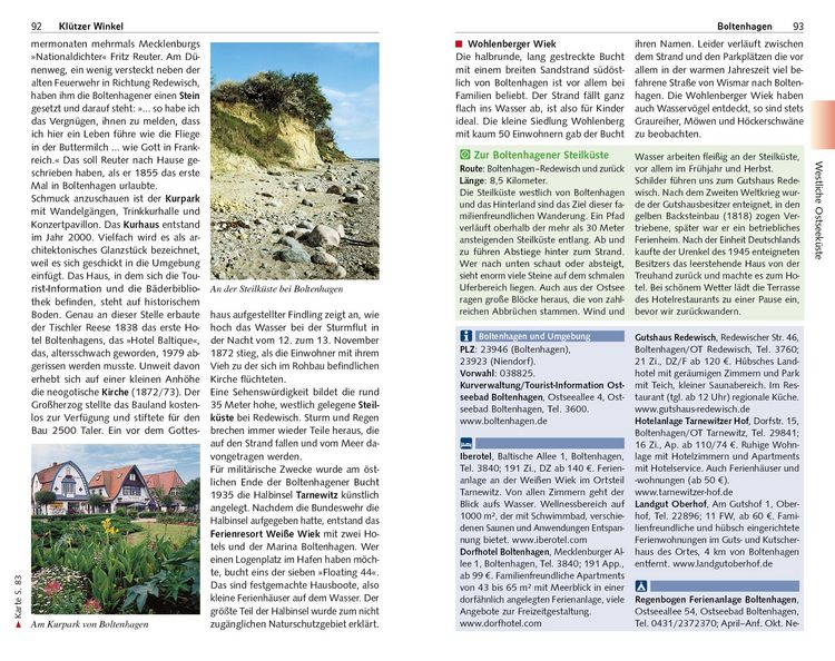 Produktbild: TRESCHER Reisef&uuml;hrer Ostseek&uuml;ste Mecklenburg-Vorpommern