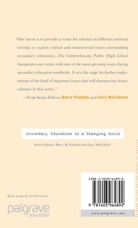 Produktbild: The Comprehensive Public High School