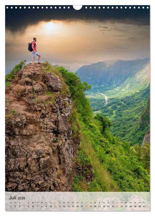 Produktbild: Wandern - meine Leidenschaft (Wandkalender 2026 DIN A3 hoch), CALVENDO Monatskalender