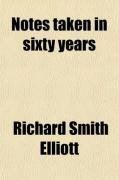 Produktbild: Notes Taken in Sixty Years
