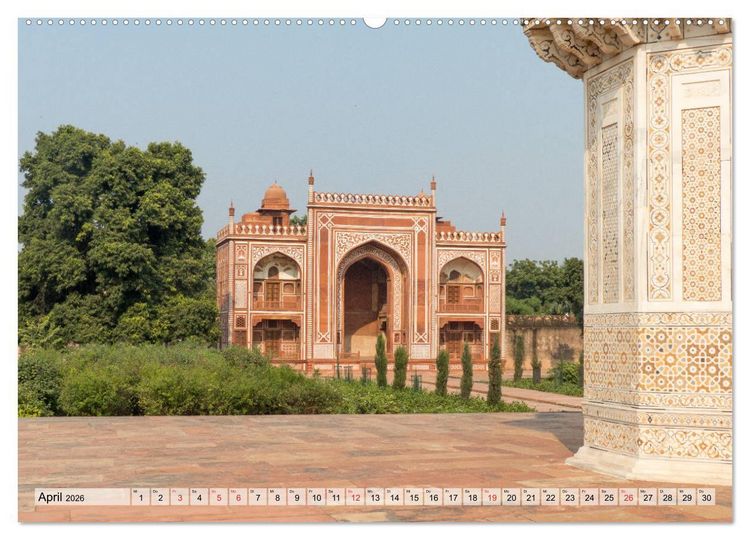 Produktbild: Indien - Eindrucksvoller Subkontinent (Wandkalender 2026 DIN A2 quer), CALVENDO Monatskalender
