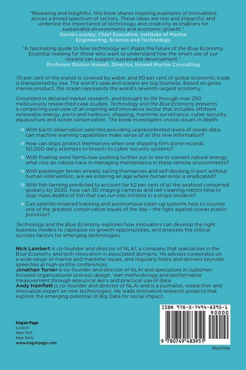Produktbild: Technology and the Blue Economy