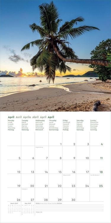 Produktbild: Trauminseln - KUNTH Broschurkalender 2027