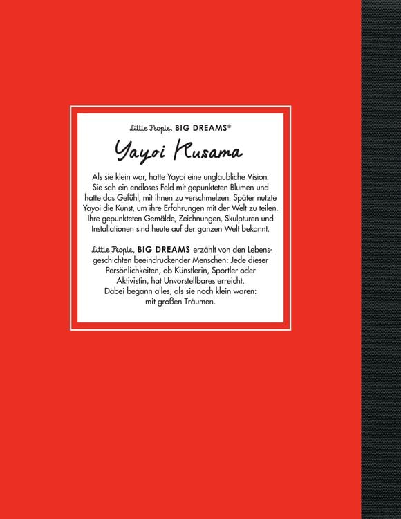 Produktbild: Yayoi Kusama &ndash; Little People, BIG DREAMS (Deutsche Ausgabe)
