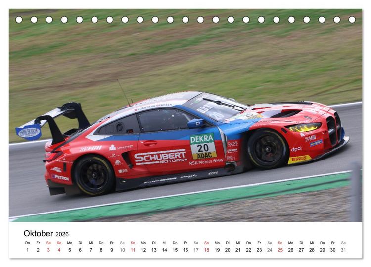 Produktbild: GT Masters (Tischkalender 2026 DIN A5 quer), CALVENDO Monatskalender