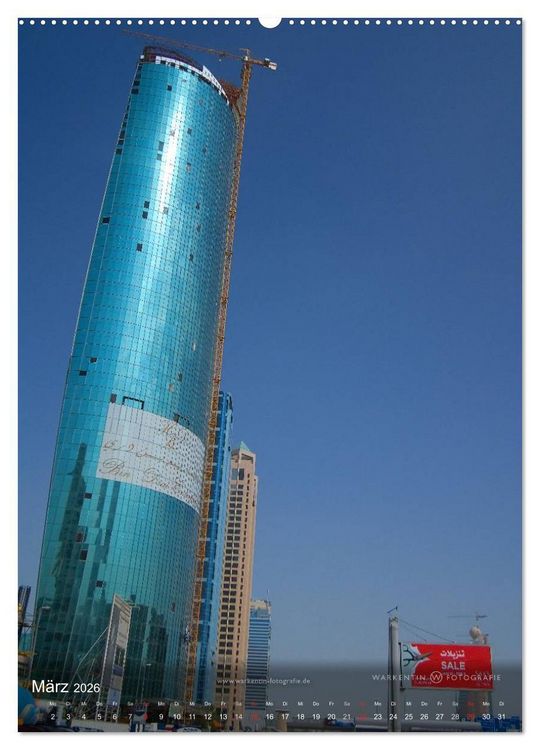 Produktbild: Grenzenloses Dubai (hochwertiger Premium Wandkalender 2026 DIN A2 hoch), Kunstdruck in Hochglanz