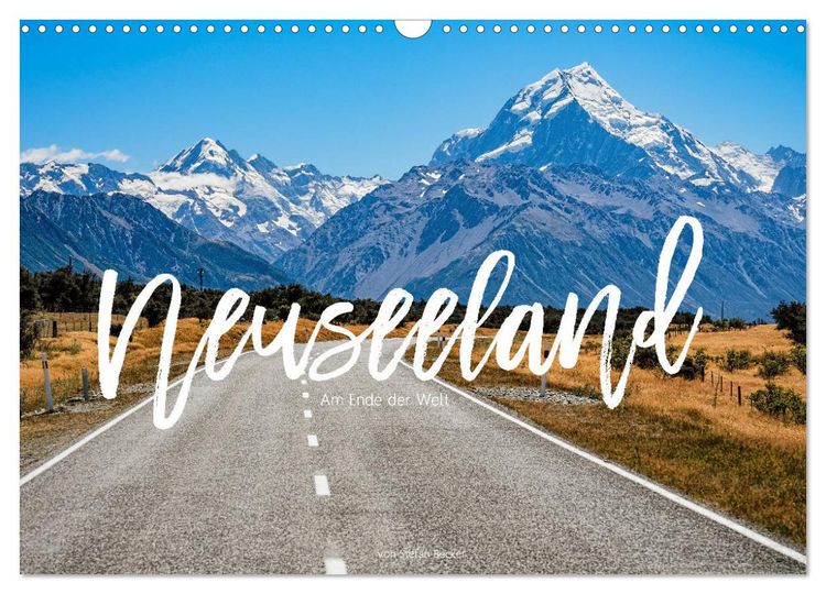 Produktbild: Neuseeland - Am Ende der Welt (Wandkalender 2026 DIN A3 quer), CALVENDO Monatskalender