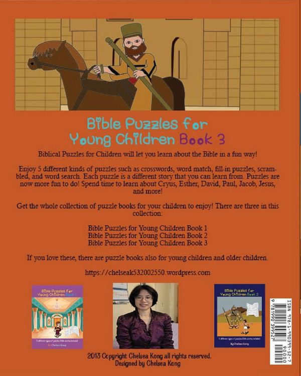 Produktbild: Bible Puzzles for Young Children Book3