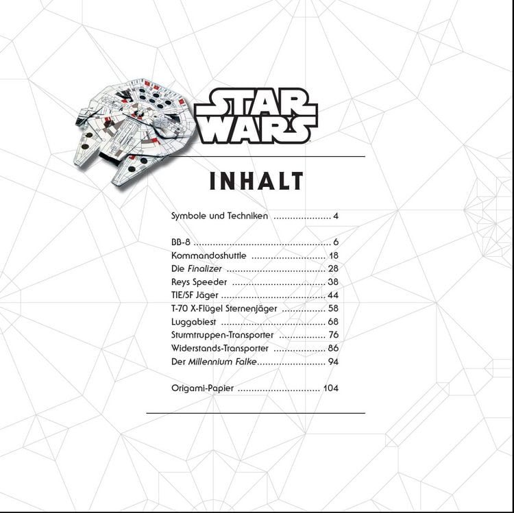 Produktbild: Star Wars: Origami
