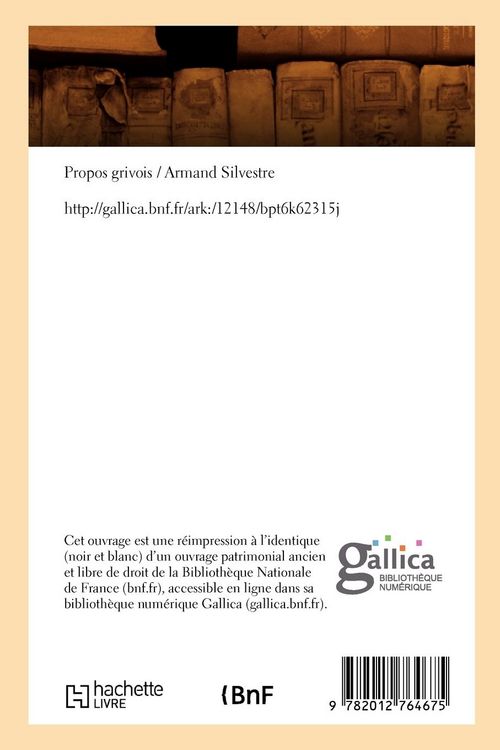 Produktbild: Propos grivois (&Eacute;d.1888)