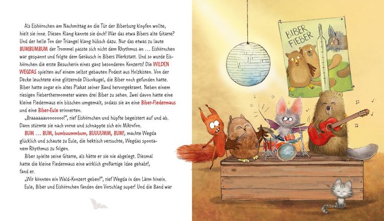 Produktbild: Die kleine Fledermaus Wegda: Wegda macht Musik