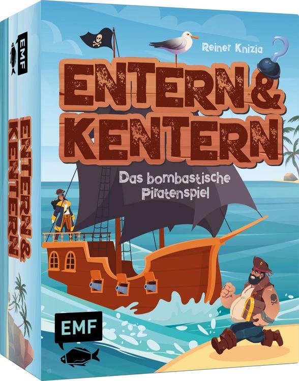 Produktbild: Kartenspiel: Entern & Kentern &ndash; Das bombastische Piratenspiel f&uuml;r die ganze Familie