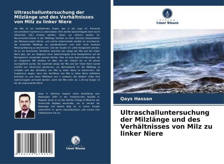 Produktbild: Ultraschalluntersuchung der Milzl&auml;nge und des Verh&auml;ltnisses von Milz zu linker Niere