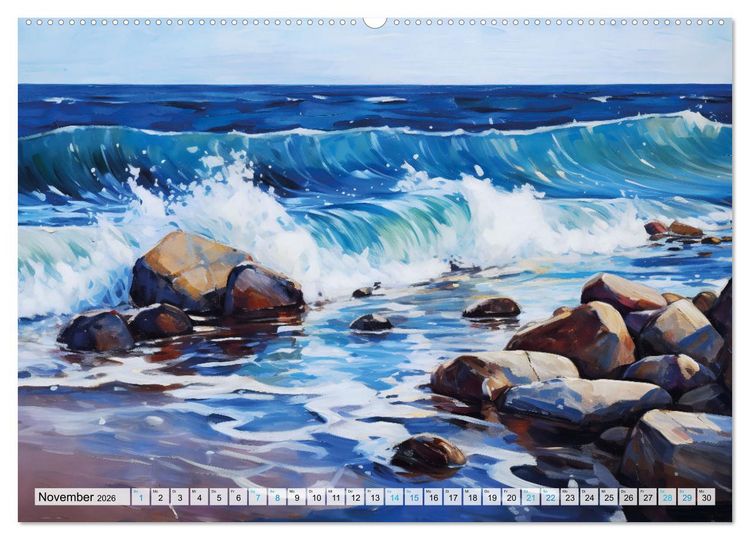 Produktbild: Landleben an der Ostsee - Alte Zeiten zwischen Meer und Bodden (Wandkalender 2026 DIN A2 quer), CALVENDO Monatskalender
