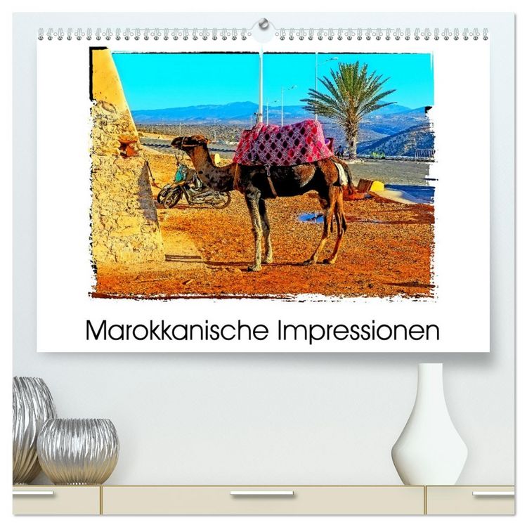 Produktbild: Marokkanische Impressionen (hochwertiger Premium Wandkalender 2026 DIN A2 quer), Kunstdruck in Hochglanz