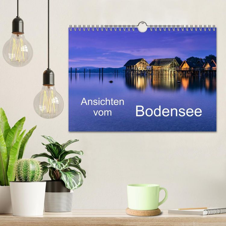 Produktbild: Ansichten vom Bodensee (Wandkalender 2026 DIN A4 quer), CALVENDO Monatskalender